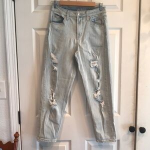 Wild Fable brand size 0 high rise mom jeans